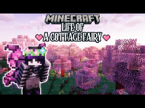 Living as a Cottagecore Fairy in Minecraft! Relaxing Let's Play