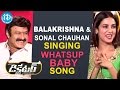 Balakrishna And Sonal Chauhan Singing Whatsup Baby Song Dictator Movie Team Interview