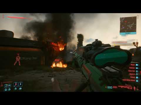 Cyberpunk 2077 Take out the turret - defeat the kang tao operatives