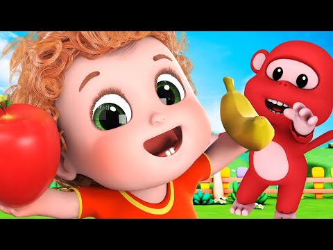 Apples and Bananas song | Blue Fish Nursery Rhymes and Kids Songs | 4K baby songs | Blue Fish 2023