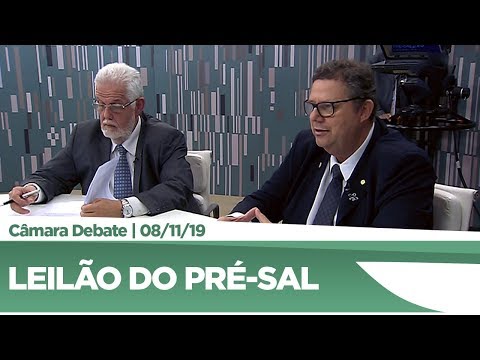 Deputados comentam leilão de áreas do pré-sal