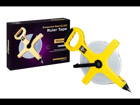 Рулетка геодезическая Ermenrich Reel SL100
