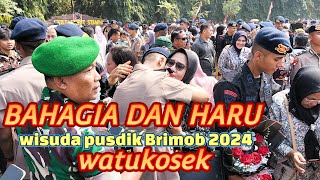 Download lagu Jumpa Kangen 5 bulan Tak Berjumpa Dalam Pendidikan Bintara/Tamtama Brimob Watukosek 2024 mp3
