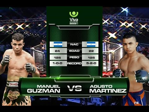 Manuel Guzmán vs. Agusto Martínez - [Pelea Completa] [Estrellas del Octágono] [05/12/15]