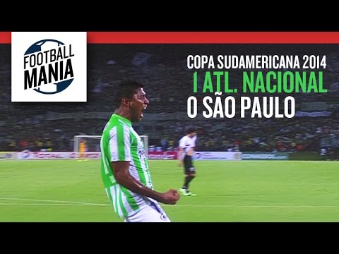 Atlético Nacional 1 X 0 São Paulo - Copa Sudamericana 2014 - Semifinal