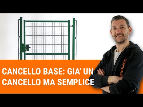 Cancello Base. Semplice, economico ma già un cancello