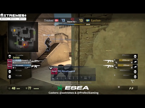 ax Casts CS:GO - ESEA Main EU: Tricked vs Epsilon & Dark Passage vs Fartgale Digtere