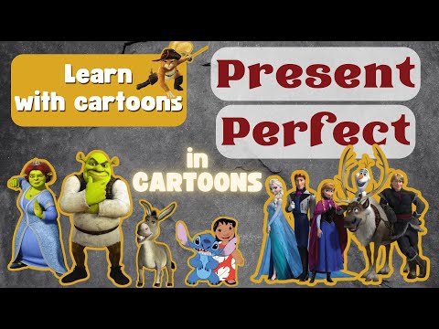 🔥 Present Perfect You Never Noticed! 😱 Hidden Examples in Cartoons! 🎬📺