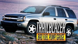 2007 Chevy Trailblazer Fuel Pump Replacement, Gas Tank Remove Replace