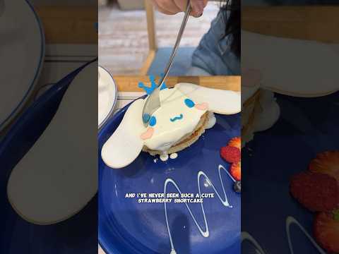 Cinnamoroll Café in Japan 🇯🇵