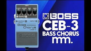 Boss CEB-3 Bass Chorus - What To Know & Where To Buy