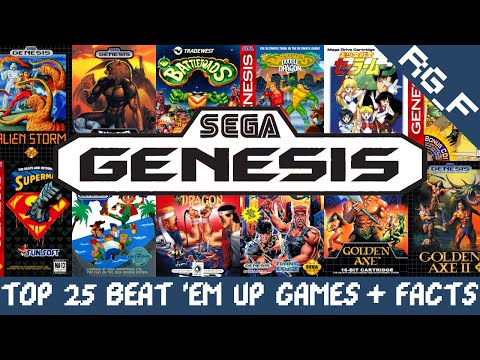 Top 25 Best Sega Genesis/Mega Drive Beat 'Em Up Games + FACTS