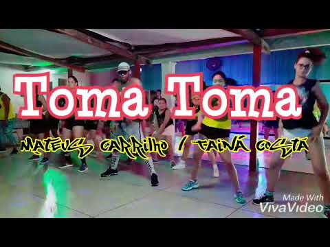 Mateus Carrilho / Tainá Costa. (Toma) = core: V2Brasil. Acadm: #FFDANCE.