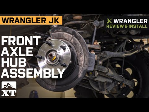 Jeep Wrangler JK Front Axle Hub Assembly Review & Install