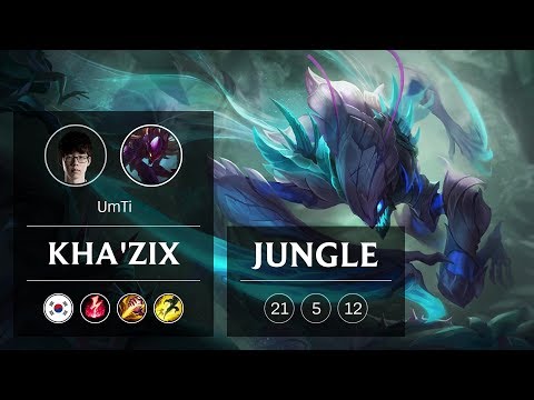 Kha'Zix Jungle vs Gragas - KR Challenger Patch 8.24