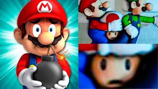 Mario Reacts To Nintendo Memes But If He Laughs He Dies