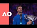 Novak Djokovic championship-winning speech (Final) | Australian Open 2019