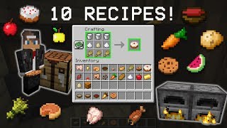 ✔ Minecraft Food: 10 Easy Recipes!