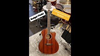 Video thumbnail for Budget Acoustic! Orangewood Rey M Review!!! by Chris Rettig