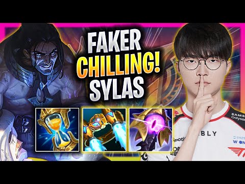 FAKER CHILLING WITH SYLAS! - T1 Faker Plays Sylas MID vs Twisted Fate! | Season 2026