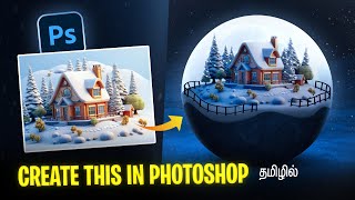 Create this micro world in photoshop | Tamil tutorial