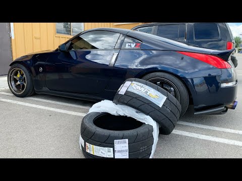 THE Z GETS SOME NEW MEAT AND FINALLY HOOKS NOW!! *Mickey Thompson tire gets shredded*