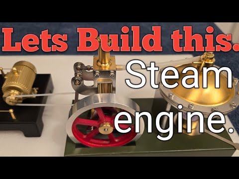New Steam engine. Lets build and run it. #modelsteam #modelengine