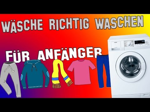 GamingtutorialsDe Heute: Wäsche Richtig Waschen für Anfänger