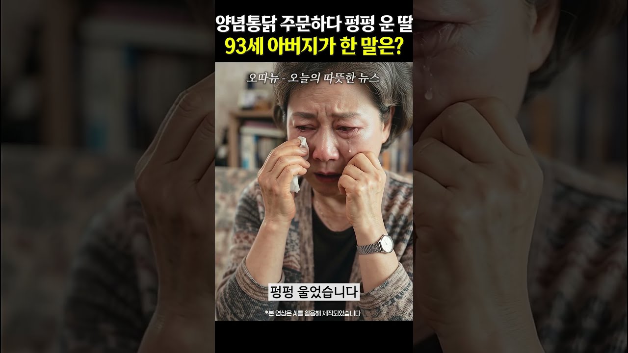 치킨집 사장님이 20만원 치 양념통닭 선물한 이유[오따뉴]