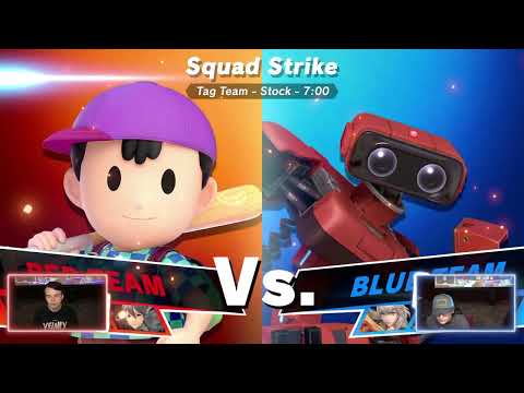 E.N.D. vs Mr. Draco - SSBU Squad Strike