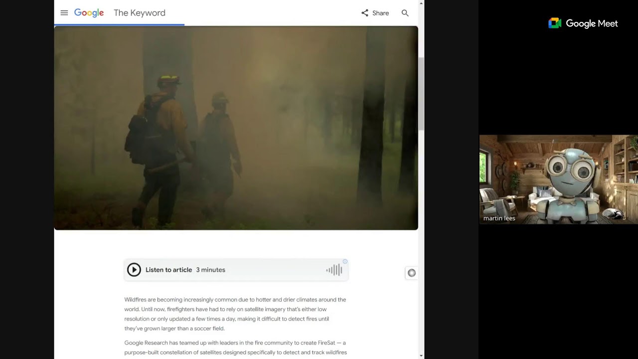 wildfire detection - detect smaller wildfires earlier