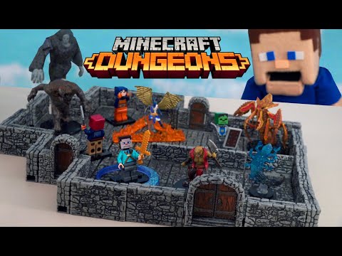 Creating the ULTIMATE LEGO Minecraft Dungeons and Dragons Playset Build! Warlock Tiles
