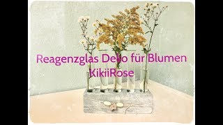 Reagenzglas Deko für Blumen - KikiiRose