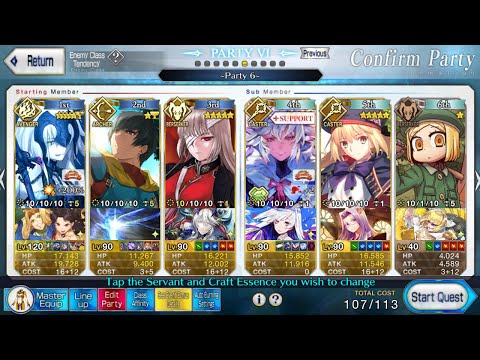FGO Spartacus EQ Easy 6 Turns (feat. Jalter) Super Regeneration Muscle