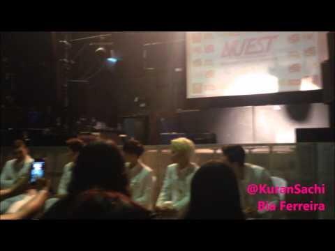 140927 Nu'est in Brazil / SP Meet and Greet