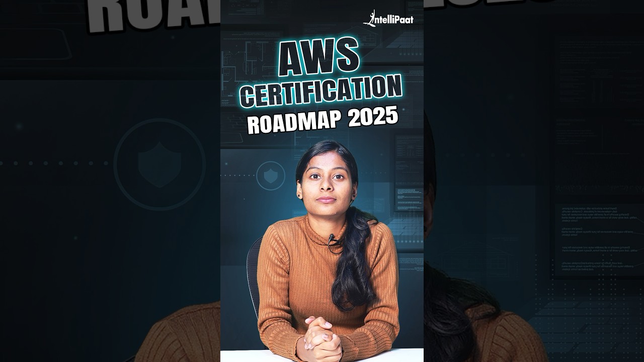AWS Certification Roadmap for Absolute Beginners| AWS Learning Path 2025 | Intellipaat #shorts