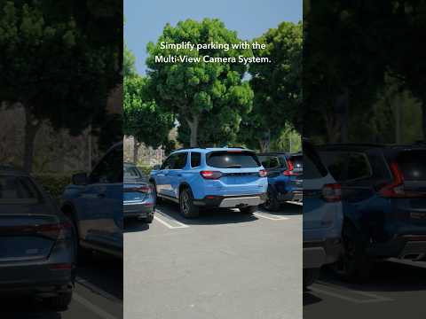 Remove parking uncertainty with the Multi-View Camera System on Pilot TrailSport and Elite trims.