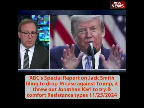 Jonathan Karl to try & comfort Resistance type NBC: first ever President committed to cling to power