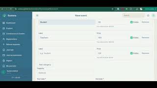 Create Event Tutorial- Sustera Global