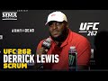 UFC 262: Derrick Lewis Says He’ll Fight Francis Ngannou For $8 Million - MMA Fighting
