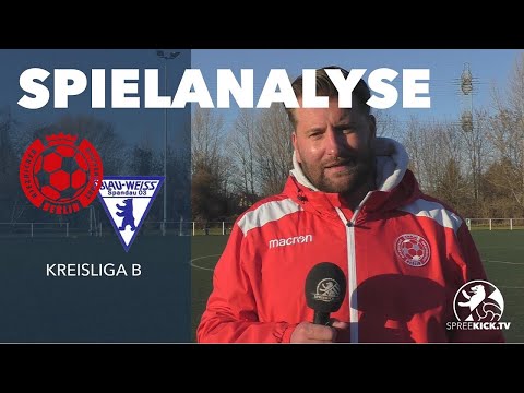 Spielanalyse | Pfeffersport - Blau-Weiß Spandau II (15. Spieltag, Kreisliga B, St.1)