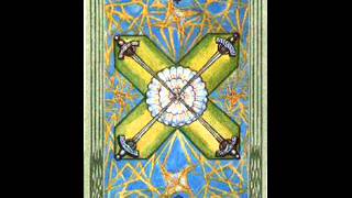 BOOK OF THOTH Crowley TRUCE FOUR OF SWORDS