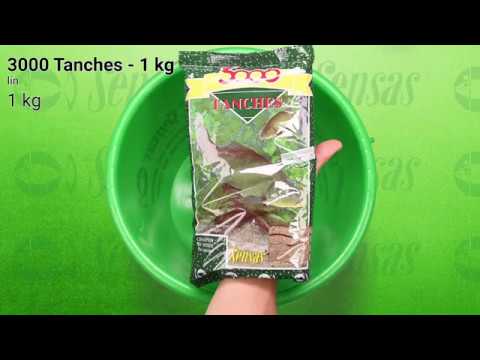 SENSAS - Kŕmenie 3000 Tench (lín) 1kg