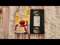 Opening Closing To Elmo S World Birthday Game More 2001 VHS