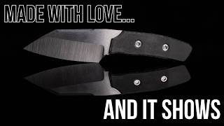 Yeah, I Want One - Transparent Knives Doodle Fixed Blade