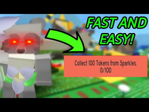 How To Farm *Sparkles* ⚠️EXTREMELY FAST⚠️ (Bee Swarm Simulator)