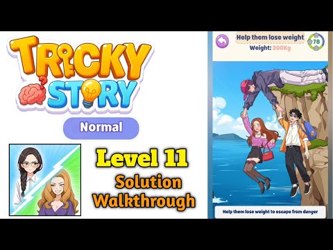 Tricky Normal Levels Level 11 Help them lose weight solution screenshot