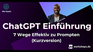 7 Prompt-Techniken die du für ChatGPT und Co. nutzen kannst