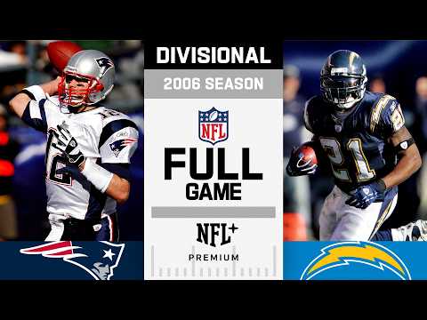 New England Patriots vs. San Diego Chargers FULL GAME | NFL 2006 AFC Divisional Game