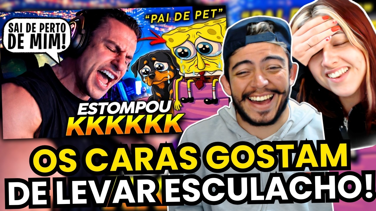 PAI DE PET FOI CHORAR NA LIVE e TOMOU ESCULACHO BRUTAL do SUPER XANDÃO KKKKKKKKK | react